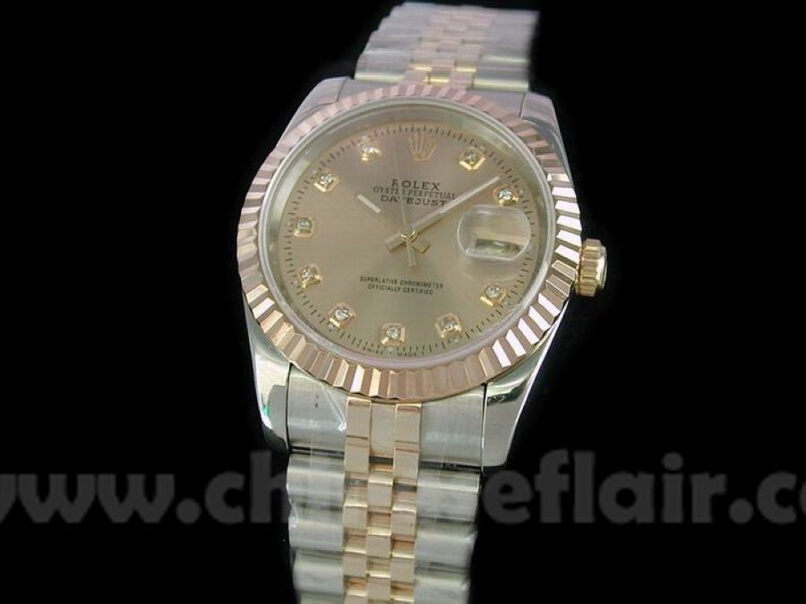 Clone Rolex Datejust 2-Tone Jubilee Watch - Christmas Gifts